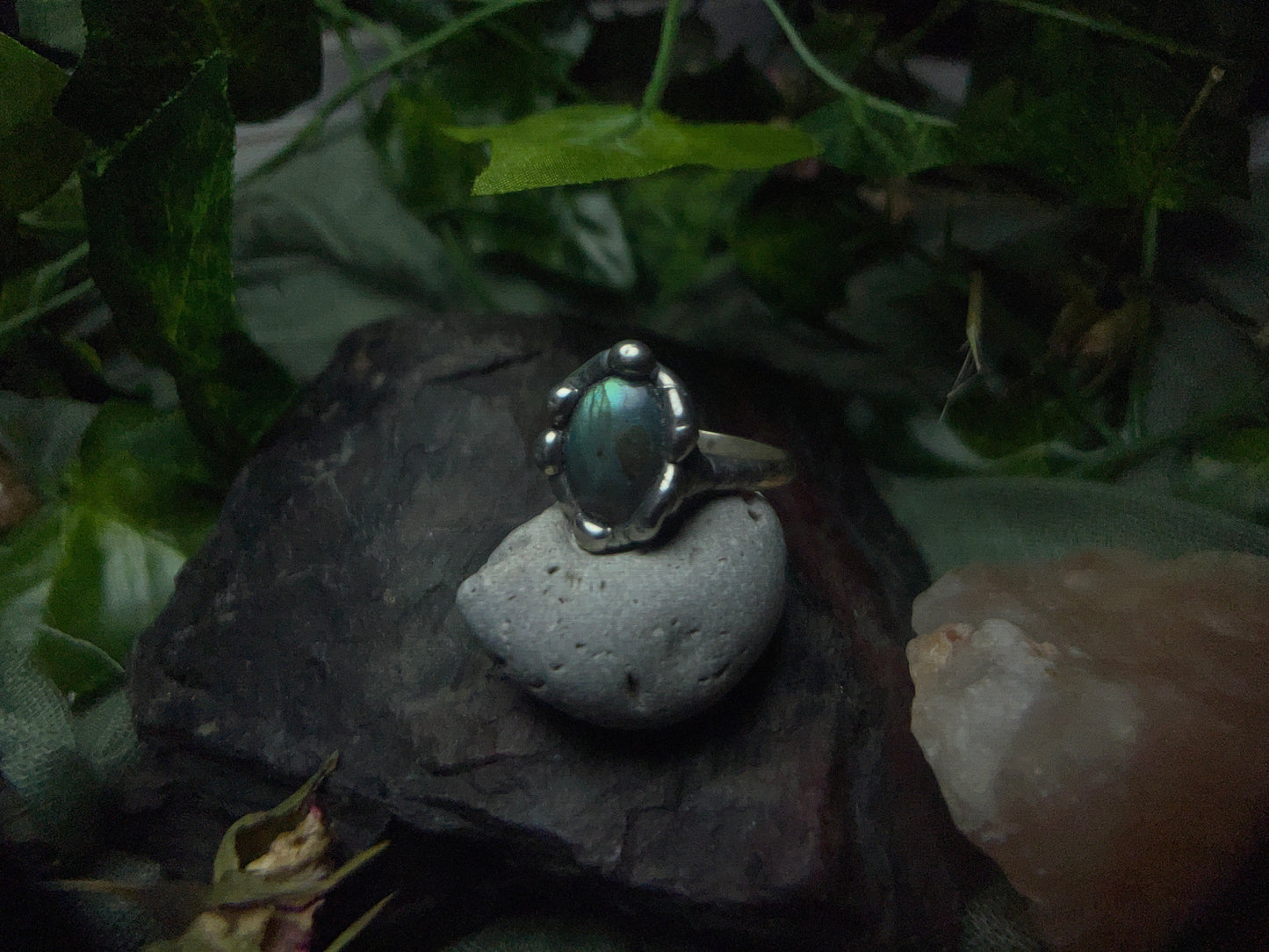 Size 6 Labradorite Ring