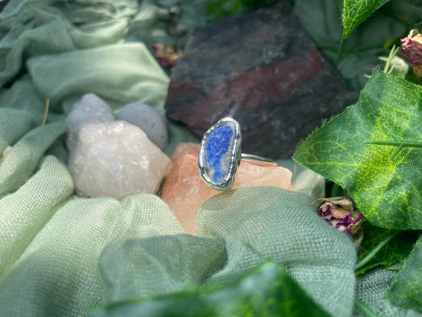 Size 10 Lapis Lazuli Ring
