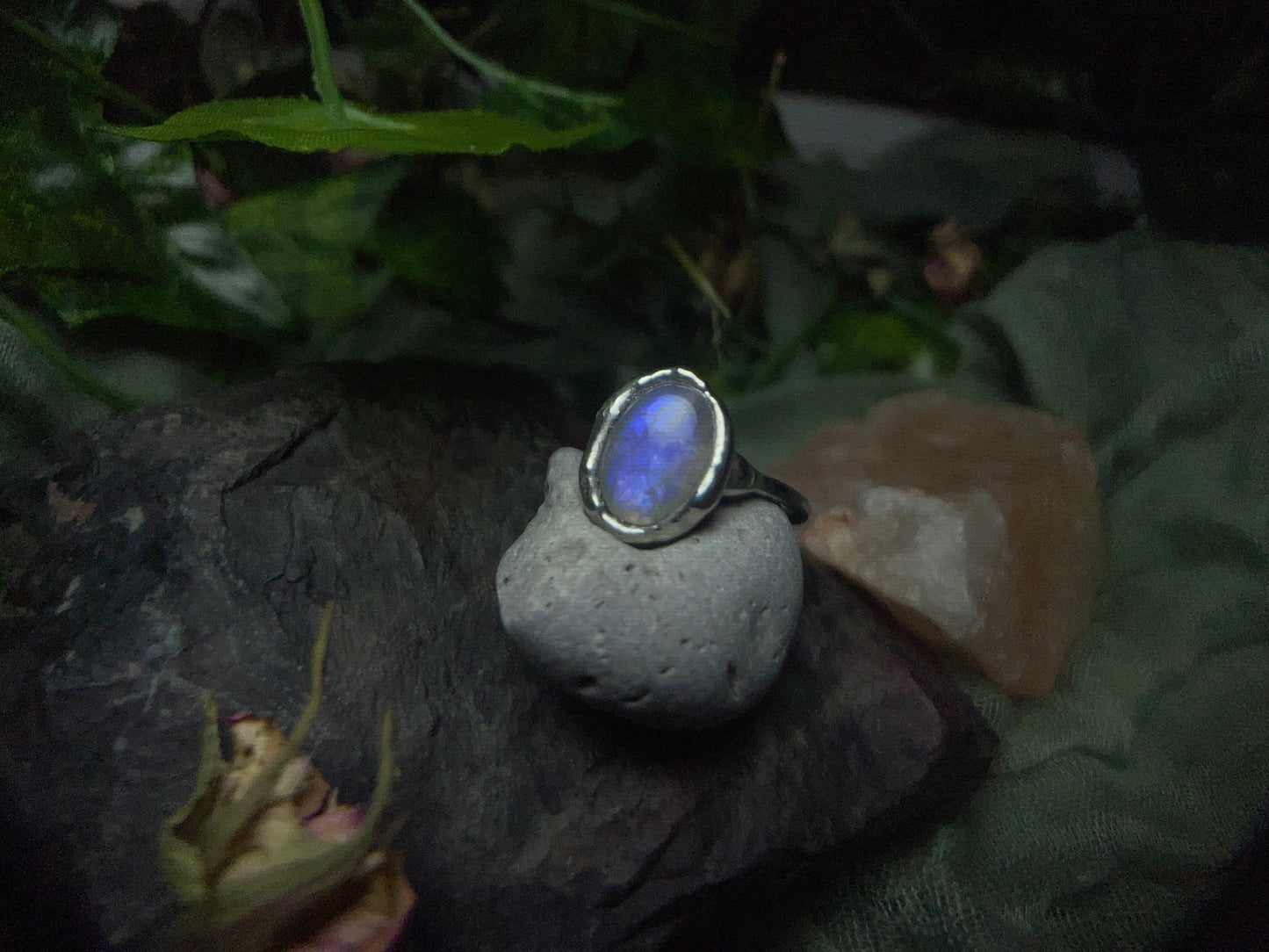 Size 6.25 Moonstone Ring