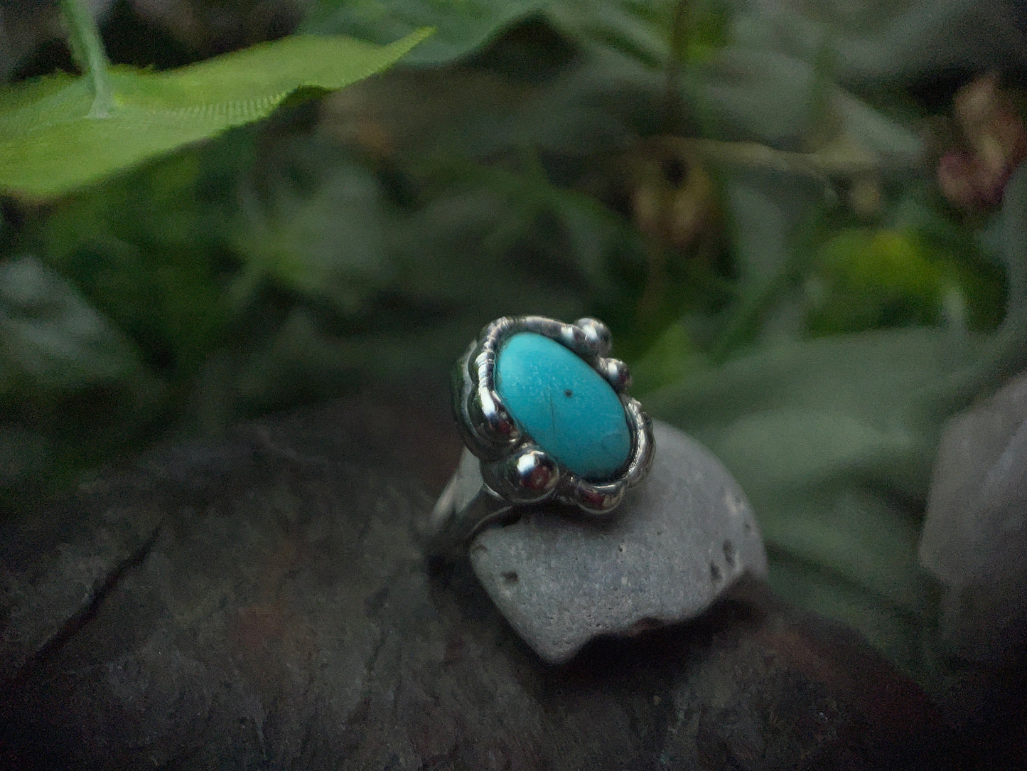 Size 3 Turquoise Ring