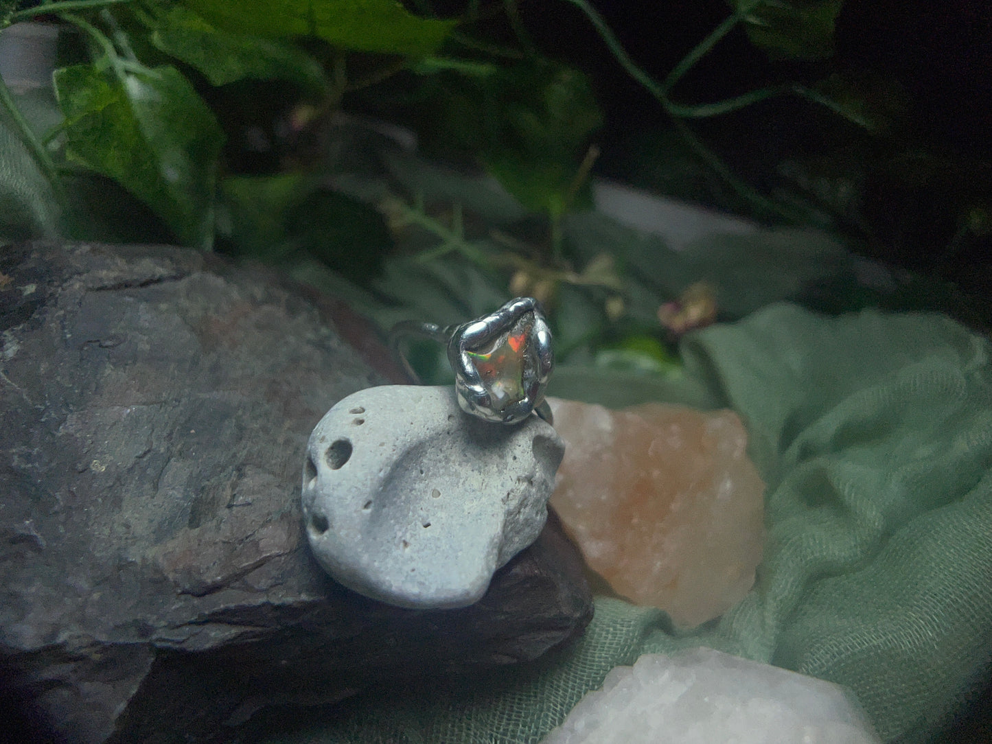 Size 9 Opal Ring