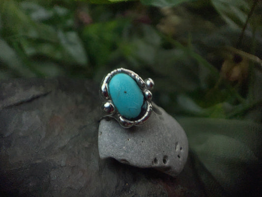 Size 3 Turquoise Ring