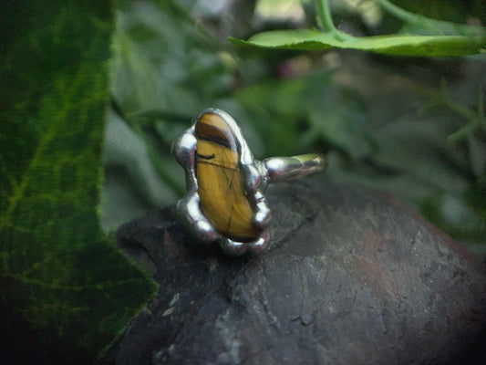 Size 3.75 Tigers Eye Ring