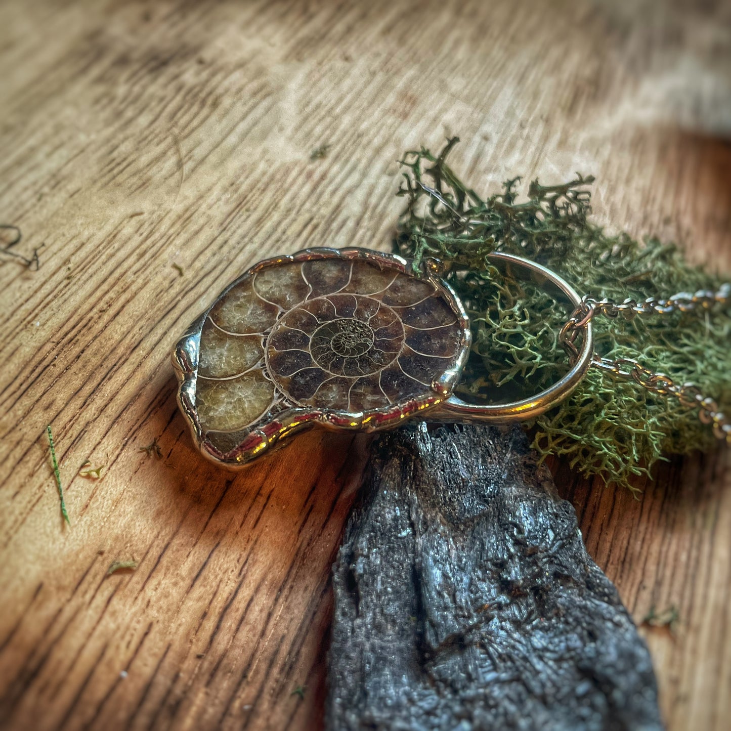 Ammonite Necklace