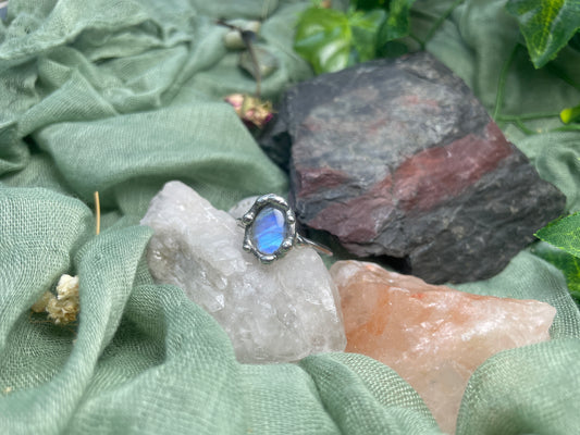 Size 12 Moonstone Ring