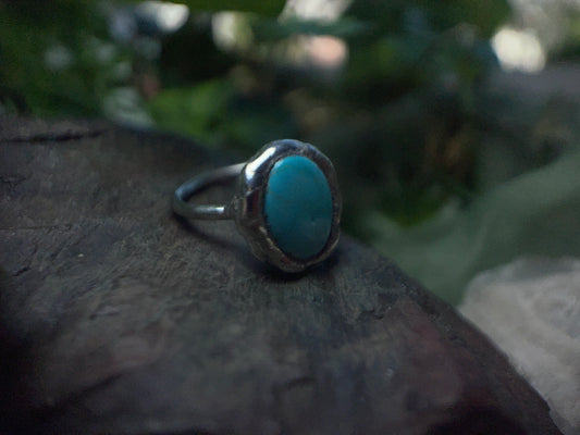 Size 6 Turquoise Ring