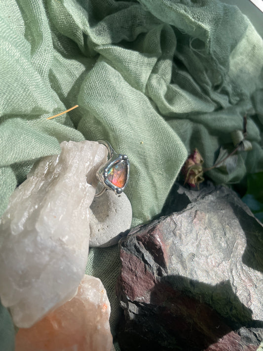 Size 11.5 Labradorite Ring
