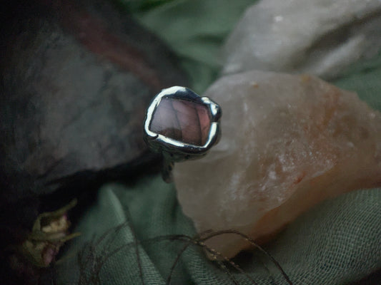 Size 4 Labradorite Ring