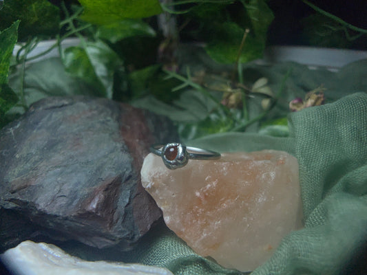 Size 9 Carnelian Ring